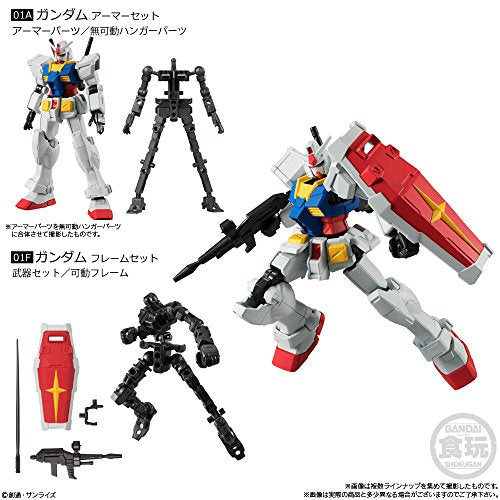 BANDAI - candy　2体 bitlot Gundam 2 Complete BOX (10pcs)