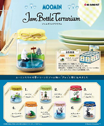 Moomin - Moomintroll - Candy Toy - MOOMIN Jam Bottle Terrarium - 1 (Re-Ment)