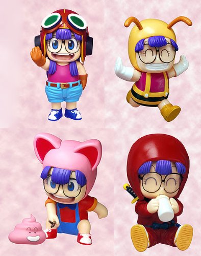 Dr Slump Arale Chan figurine / poupée 1980 import Japon MIB
