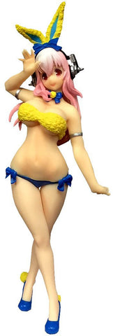 SoniComi (Super Sonico) - Sonico - Concept Figure - Easter Bunny, Blue ver