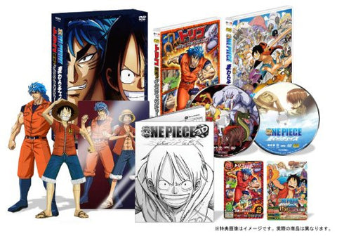 Toriko Kaimaku Gourmet Adventure One Piece Mugiwara Chase DVD Twin Pack [Limited Edition]