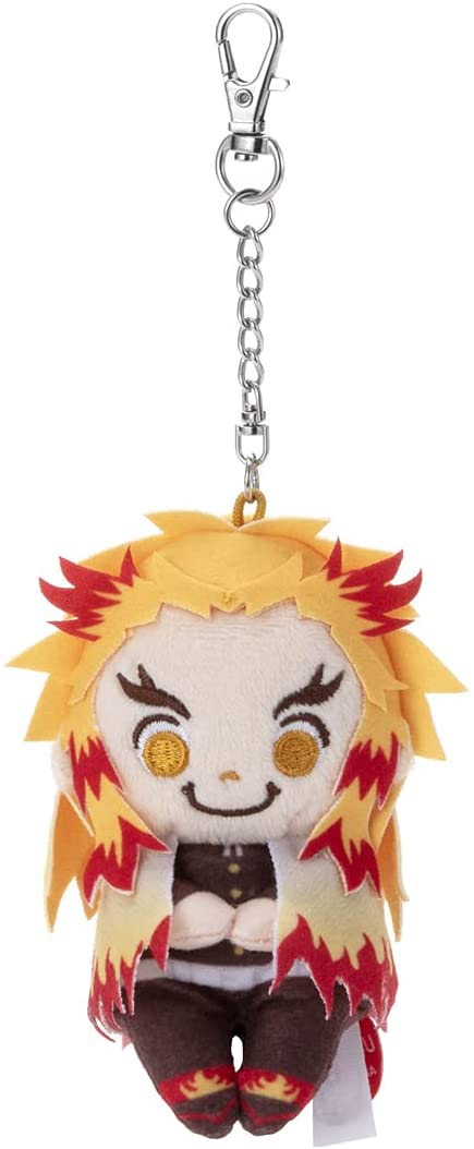 Kimetsu no Yaiba - Rengoku Kyoujurou - Chokkorisan - Plush Keychain (Takara Tomy A.R.T.S)