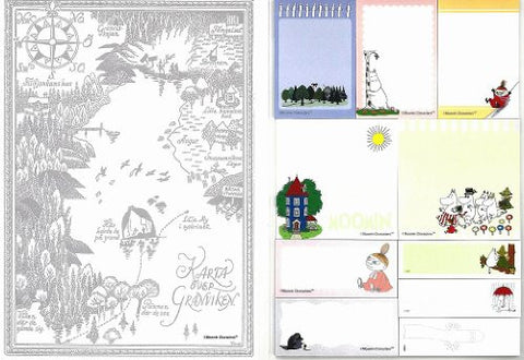 Moomin Fusen Book W/Mini Book