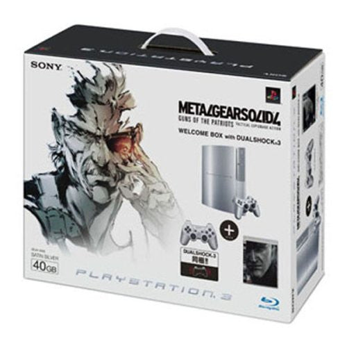 PS3 MGS4 Welcome Box with Dual Shock 3 (Satin Silver)