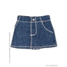 Doll Clothes - Picconeemo Costume - Tight Mini Skirt - 1/12 - Denim (Azone)