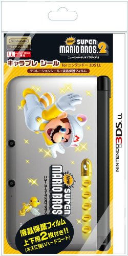 Chara Pure Seal New Mario 2 for 3DS LL (Type W)