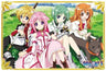 Dog Days - Eclair Martinozzi - Millhiore F. Biscotti - Ricotta Elmar - Shinku Izumi - Mousepad - Large Format Mousepad (Broccoli)