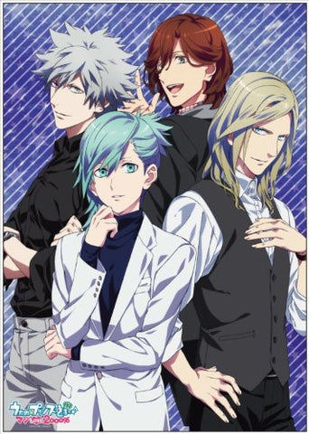 Uta no☆Prince-sama♪ - Maji Love 2000% - Camus - Kotobuki Reiji - Kurosaki Ranmaru - Mikaze Ai - Clear Poster - Quartet Night (Penguin Parade)
