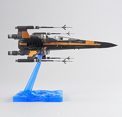 Star Wars: The Last Jedi - Spacecrafts & Vehicles - Star Wars Plastic Model - Poe's Boosted X-Wing Fighter - 1/72 (Bandai)