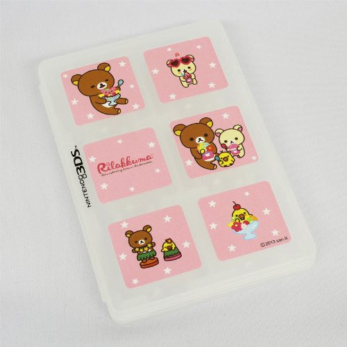 Character Card Case 12 for 3DS Rilakkuma Aloha (White)