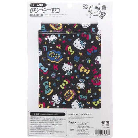 Hello Kitty Pouch for 3DS LL (Black)