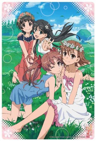 To Aru Kagaku no Railgun - Misaka Mikoto - Saten Ruiko - Shirai Kuroko - Uiharu Kazari - Large Format Mousepad - Mousepad (Broccoli)