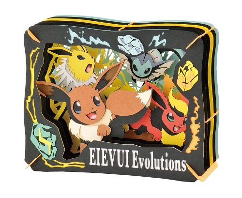 Paper Theater - Pokemon - PT-089 - Eevee Evolutions