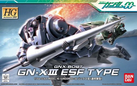 Kidou Senshi Gundam 00 - GNX-609T GN-XIII - HG00 #36 - 1/144 - ESF Type (Bandai)