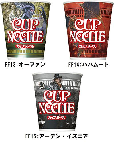 Final Fantasy - Cup Noodle - Final Fantasy Boss Collection  - Complete Limited Set