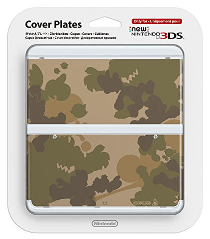 New Nintendo 3DS Cover Plates No.044 (Mario Camouflage Green)