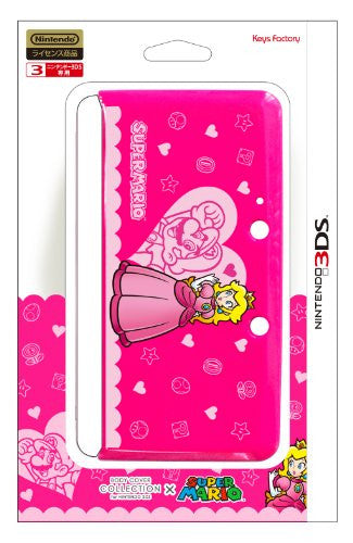 Body Cover 3DS Type E (Super Mario & Peach - Pink)