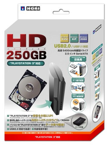 Hard Disk 250GB (with USB HDD case)