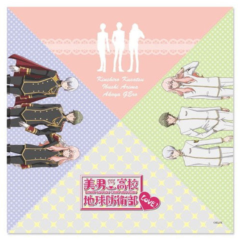 Binan Koukou Chikyuu Boueibu Love! - Kusatsu Kinshirou - Arima Ibushi - Gero Akoya - Mini Towel - Multi-Cloth - Towel (Hobby Stock)
