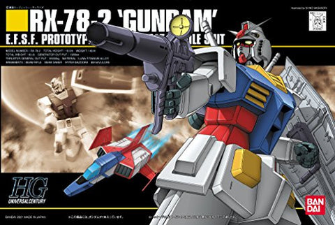 Kidou Senshi Gundam - RX-78-2 Gundam - HGUC #021 - 1/144 (Bandai)