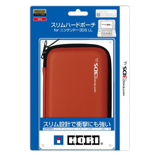 Slim Hard Pouch for 3DS LL (Red)