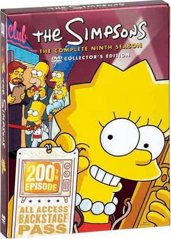 The Simpsons Season 9 DVD Collector's Box