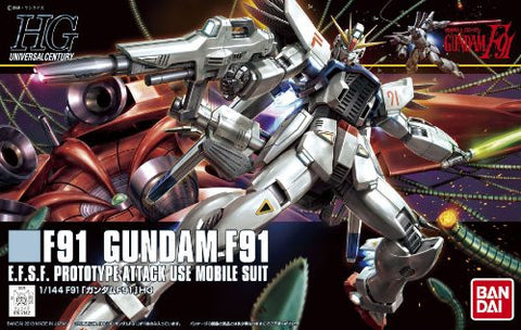 Kidou Senshi Gundam F91 - F91 Gundam F91 - HGUC #167 - 1/144 (Bandai)