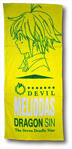 Nanatsu no Taizai - Meliodas - Towel - Face Towel (Fragment)