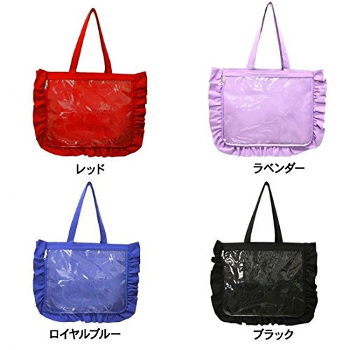 Ita Bag - Clear Tote Bag - Frills - White