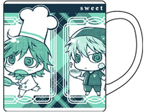 Sweet Pool - Mita Makoto - Okinaga Zenya - Sakiyama Youji - Shironuma Tetsuo - Mug - Cafe ver. (Cospa)