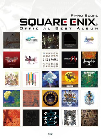 Square Enix Best   Piano Solo Score Book