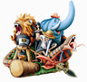 One Piece - Monkey D. Luffy - Nico Robin - Tony Tony Chopper - Desktop Real McCoy - 02 (MegaHouse)
