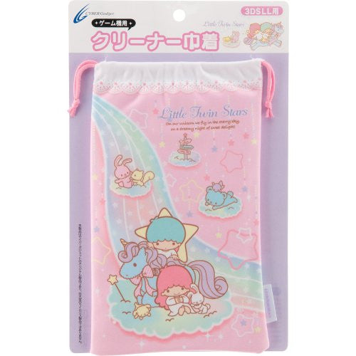 Little Twin Stars Pouch for 3DS LL (Pink)