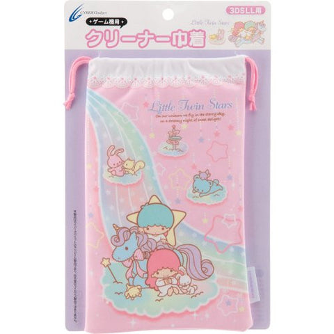 Little Twin Stars Pouch for 3DS LL (Pink)