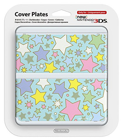 New Nintendo 3DS Cover Plates No.064 (Colourful Star)
