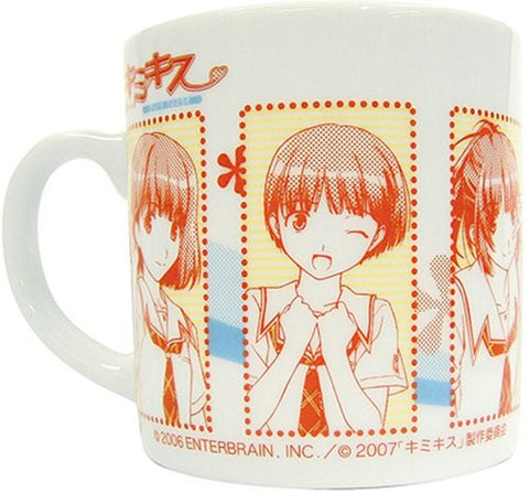 KimiKiss Pure Rouge - Futami Eriko - Hoshino Yuumi - Mizusawa Mao - Mug (Enterbrain Broccoli)