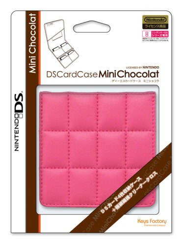 DS Card Case Mini Chocolat (Raspberry)