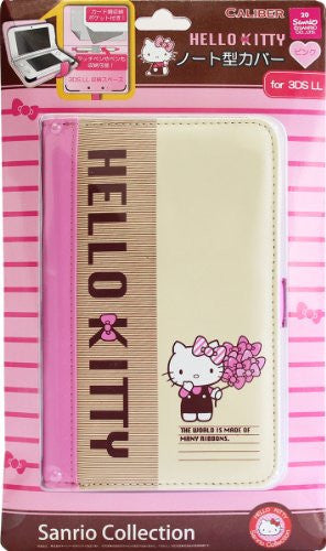 Hello Kitty Note Cover for 3DS LL (Pink)