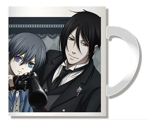 Kuroshitsuji ~Book of Circus~ - Sebastian Michaelis - Ciel Phantomhive - Mug B (Penguin Parade)