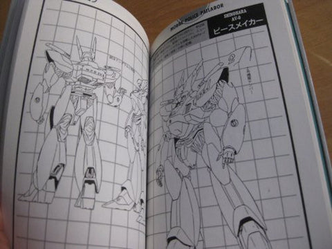 Mobile Police Patlabor Daizukan #3 Encyclopedia Art Book