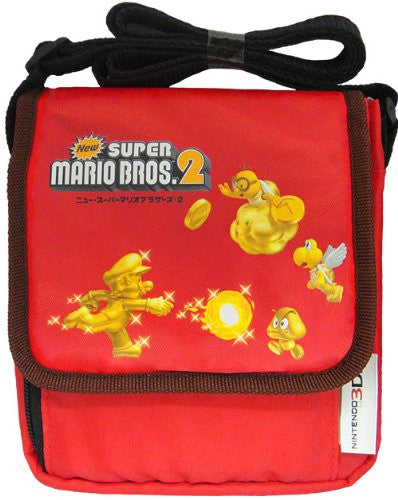 New Super Mario Bros. 2 Bag for 3DS (Red) [Gold Mario Version]