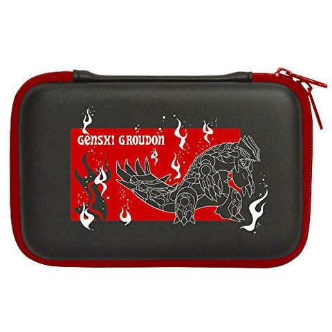 Pokemon Hard Pouch for 3DS LL (Genshi Groudon)