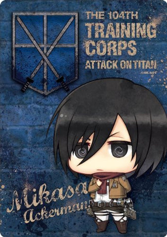 Shingeki no Kyojin - Mikasa Ackerman - Mousepad - Chimi, Salute ver. (Gift)