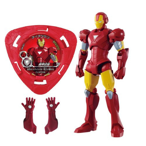 Disk Wars: Avengers - Iron Man - Hyper Motions (Bandai, Happinet