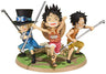One Piece - Monkey D. Luffy - Portgas D. Ace - Sabo - Figuarts ZERO (Bandai)