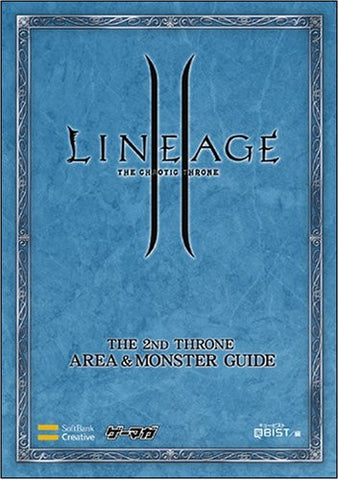 Lineage Ii Second Sloan Area And Monster Guide Book /Winows