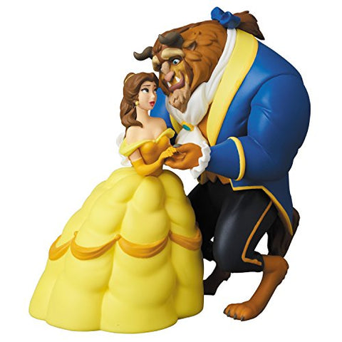 Beauty and the Beast - Belle - Beast - UDF Disney Series 7 - Ultra Detail Figure No.451 (Medicom Toy)