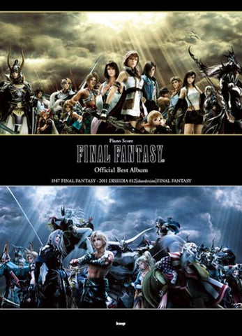 Final Fantasy Official Best Album Piano Score