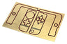 Retro Face Decoration Seal for 3DS LL