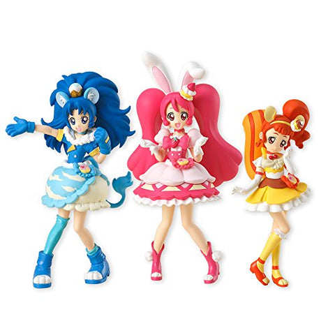 Kirakira ☆ Precure a la Mode - Cure Whip - Bandai Shokugan - Candy Toy - Cutie Figure - KiraKira Precure a la Mode Cutie Figure Set (Bandai)